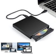thumbnail image 2 of Controlador de disco óptico externo Slim CD-RW Burner Writer USB 2.0 DVD-RW Combo Player Plug and Pl Meterk Unidad óptica, 2 of 7