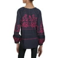 thumbnail image 3 of Free People Womens Persuasion Cotton Boho Peasant Top, 3 of 3