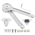 thumbnail image 1 of QUMIIRITY 2Pcs Lid Support Hinge Hydraulic Rod Zinc Alloy Silver for Home Use, 1 of 4