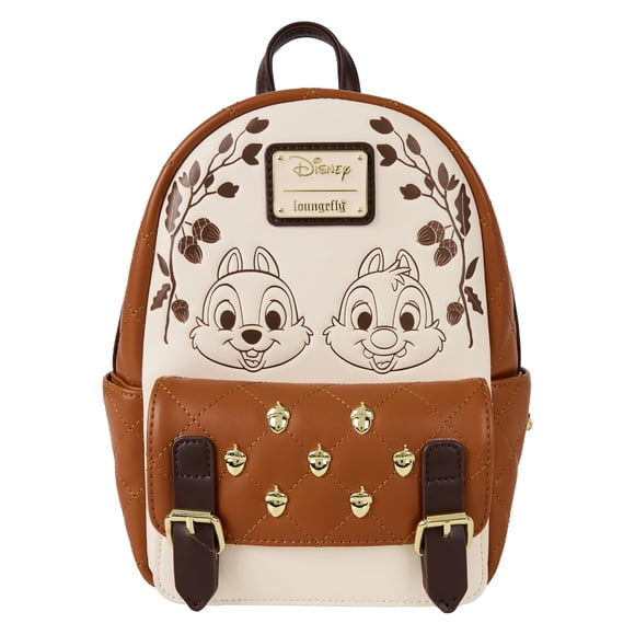 Mochila Loungefly Disney Chip y Dale Acolchonada 25x19x10 cm