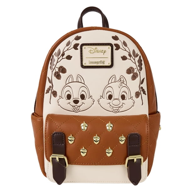 Mochila Loungefly Disney Chip y Dale Acolchonada 25x19x10 cm