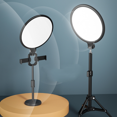 thumbnail image 1 of Black 10 Inch Desktop Full Screen Live Fill Light Led Ring Light, 1 of 4