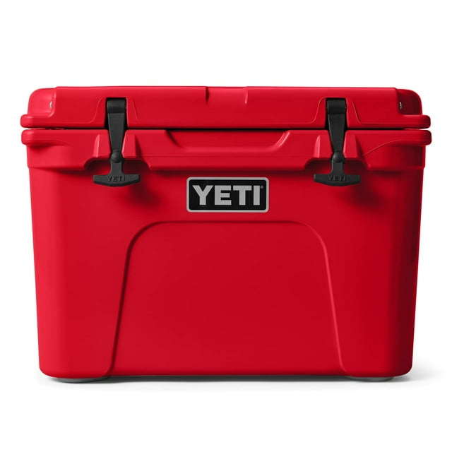 Hielera Yeti Tundra 35 Rescue Red con capacidad de 20 litros