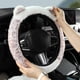 thumbnail image 4 of Cubierta Del Volante Cubierta Del Volante Del Coche de Poliéster 34-39cm de Diámetro Invierno Calor Elástico Del Oído Del Gato Cubierta Del Volante Del Coche, 4 of 6
