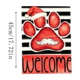 thumbnail image 3 of Christmas Garden Flag 11.8x17.7 Inch Double Sided Winter Garden Flag Seasonal Small Yard Flags for Outside House Farmhouse Holiday Outdoor Decoration, 3 of 6