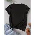 thumbnail image 4 of Women's Jesus Loves Me This I Know God Religious Christian Valentine Plus Size T-Shirt Funny Oversized Graphic Short Sleeve Tee Novelty 100% cotton Shirt Casual Crew Neck Top 220g, 4 of 5