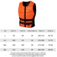 thumbnail image 4 of Chaleco Salvavidas Seguridad Ligero Neopreno para Surfear (XL) Naranja, 4 of 4