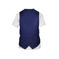thumbnail image 5 of YUUMIN Mens Tuxedo Novelty T-Shirt Short Sleeve Suit Vest 3D Tie Printed Shirt Top Party Wedding Blue S, 5 of 6