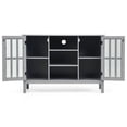 thumbnail image 2 of Resenkos Entertainment Centers,TV Stands,Wooden TV Stand Console Cabinet for 50 Inch TV-Gray, 2 of 9