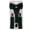 Blackish Green, variant on 2Pcs/Set Suspender Tie Candy Color Y-Shape Boys Girls Adjustable Suspender Bow-knot Tie for Daily Wear