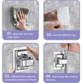 thumbnail image 2 of YaoHui Support de Douche Sans Perçage, Support Universel pour Pomme de Douche Réglable à 360°, Support de Douche Mural, Support Mural pour Pomme de Douche Réglable, 2 of 5