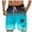Z176-Sky Blue, variant on XINPING Swim Shirts for Men Casual Hawaiian Print Quick Dry Patriotic Swimming Trunks with Pockets Upf 50 Sun Protection Mens Summer Clothes