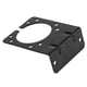 thumbnail image 5 of Soporte de montaje de Metal negro para conector de enchufe de remolque de remolque de caravana de 7 pines Jadeshay A, 5 of 8