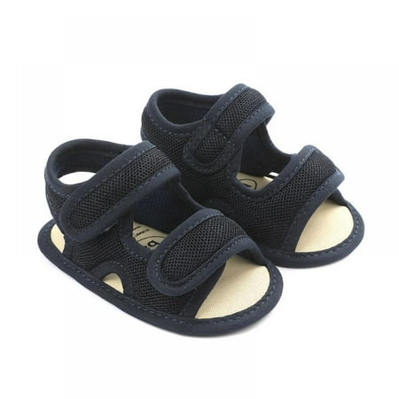 

Baby Boys Girls Soild Summer Breathable Anti-Slip Shoes Sandals Toddler Soft Soled Shoes 0-18 Monthes