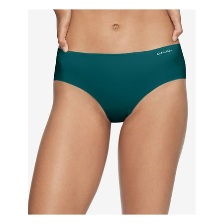 

CALVIN KLEIN Intimates Teal Invisibles Solid Everyday Hipster Size: XL