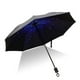 thumbnail image 2 of Paraguas plegables a prueba de viento para mujeres, niñas, hombres, sombrilla UV, sombrilla para lluvia, sombrilla con pegamento negro, a prueba de rayos ultravioleta Eigraketly JJ15116-02B, 2 of 3