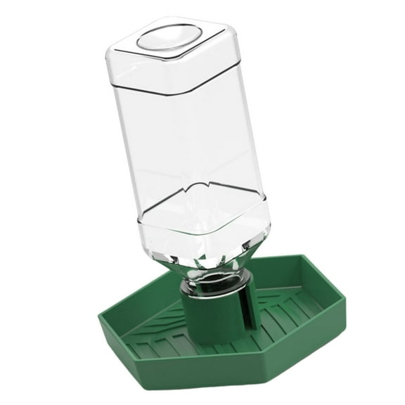 YIEMEEN Pet Reptiles Waterer Automatic Water Dispenser for Terrariums and Habitats Water Bottle Drinking Bowl for Lizards