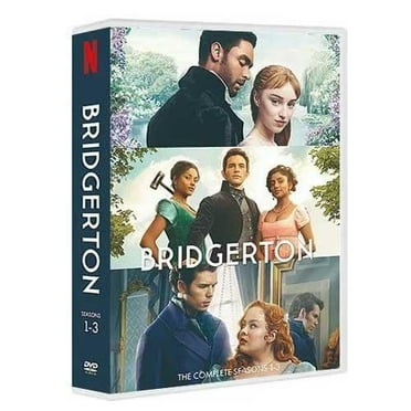 Bridgerton Complete Season 1-3 1 2 3 DVD 9-Disc Movies Box Set