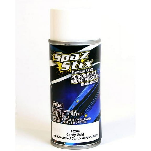 Spaz Stix  Candy Gold Aerosol Paint - 3.5 oz