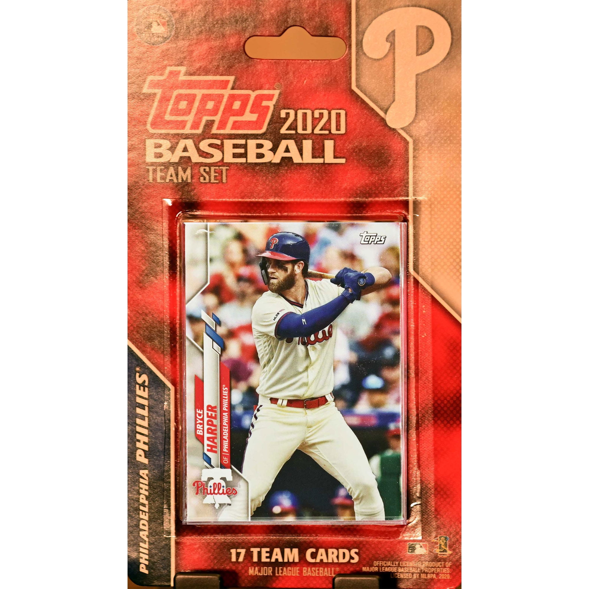 Philadelphia Phillies 2020 Topps Factory Sealed Special Edition 17 Card  Team Set with Bryce Harper and Rhys Hoskins Plus - Walmart.com