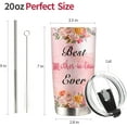 thumbnail image 5 of Best Mother In Law Ever Gifts from Daughter Son in Law，Stainless Steel Coffee Tumbler 20oz, Birthday Gifts for Future Mother in Law, Mother in Law Gifts Ideas for Mothers Day, 5 of 6