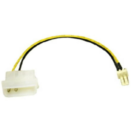 UPC: 0757120270775 | C2G 6in 3-pin Fan To 4-pin Power Adapter Cbl (27077)