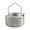 A, variant on Open Fire Camping Kettle 1L for Wood Burning Stove, Heavy Duty Stainless Steel Camp Tea Pot, Portable Boiler for Outdoor Cooking, Backpacking and Camping