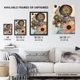 thumbnail image 3 of Artery8 Abstract Mandala Patterns Floral Watercolour Living Room Extra Large XL Wall Art Poster Print, 3 of 3