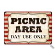 thumbnail image 1 of Placa decorativa de metal con aspecto vintage para uso diario en el área de picnic, para el hogar, la cocina, el baño, la granja, el jardín, el garaje, tamaño inspirador: 8 x 12 pulgadas, 1 of 4