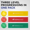 thumbnail image 3 of THERABAND Resistance Bands Set, Yellow/Red/Green, Beginner, Non-Latex, 3 of 9