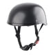 thumbnail image 2 of Casco De Moto Exquisito Hombres Retro Media Cara Casco Negro Mate Jadeshay A, 2 of 8