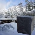thumbnail image 4 of IBC Tank Cover, IBC, Thermal Insulation, Rain Cover, IBC Protection, Frost Protection, 120 x 100 x 116 cm (Black), 4 of 4