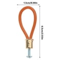 thumbnail image 2 of HINTRMENT Sliding Barn Door Handle Aluminum Alloy Rope Handle Design 1Set, 2 of 7