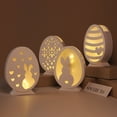 thumbnail image 1 of Pascua huevos de silicona de la Pascua moldes de resina epoxi óvulos 3D mohos de resina moldes en forma de huevo moho decorativo para la fiesta de pascua, 1 of 9