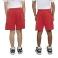 thumbnail image 2 of Boys Nike 4-7 Futura Athletic Shorts Color: Dark Gray Size: 6, 2 of 4