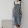 thumbnail image 6 of Vjnyvs Work Apron Unisex Denim Apron with Pocket Adjustable Denim Apron Multi Purpose Apron Durable Chef Apron for Cooking Baking Bbq Gardening, 6 of 7