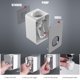 thumbnail image 5 of Dispensador de pasta de dientes automático para pared, resistente al agua y al polvo, color gris, 5 of 8