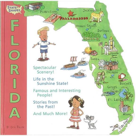State Shapes: Florida (Hardcover)
