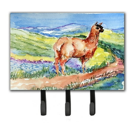 Caroline's Treasures Llama Leash Holder and Key Holder