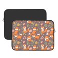 thumbnail image 2 of Pofeuu Cute Little Fox Print Laptop Carrying Case,13-15-Inch Laptop and Tablet, Sleek Design, Durable and Water-Repellent Fabric, Business Casual or School-15 inch, 2 of 8