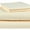 Beige, variant on 2 PACK: 4-Piece Ivory Set Hotel Life Deluxe 100% Cotton Queen Sateen Sheet Set