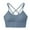 63#Sky Blue, variant on Padded Racerback Sports Bras for Women High Impact Workout Yoga Gym Activewear Fitness Bra Deep Red 38