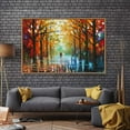 thumbnail image 3 of wall26 Framed Canvas Wall Art for Living Room, Bedroom Vibrant Forest Landscape Painting Canvas Prints for Home Decoration Ready to Hang - 16x24 inches, 3 of 4