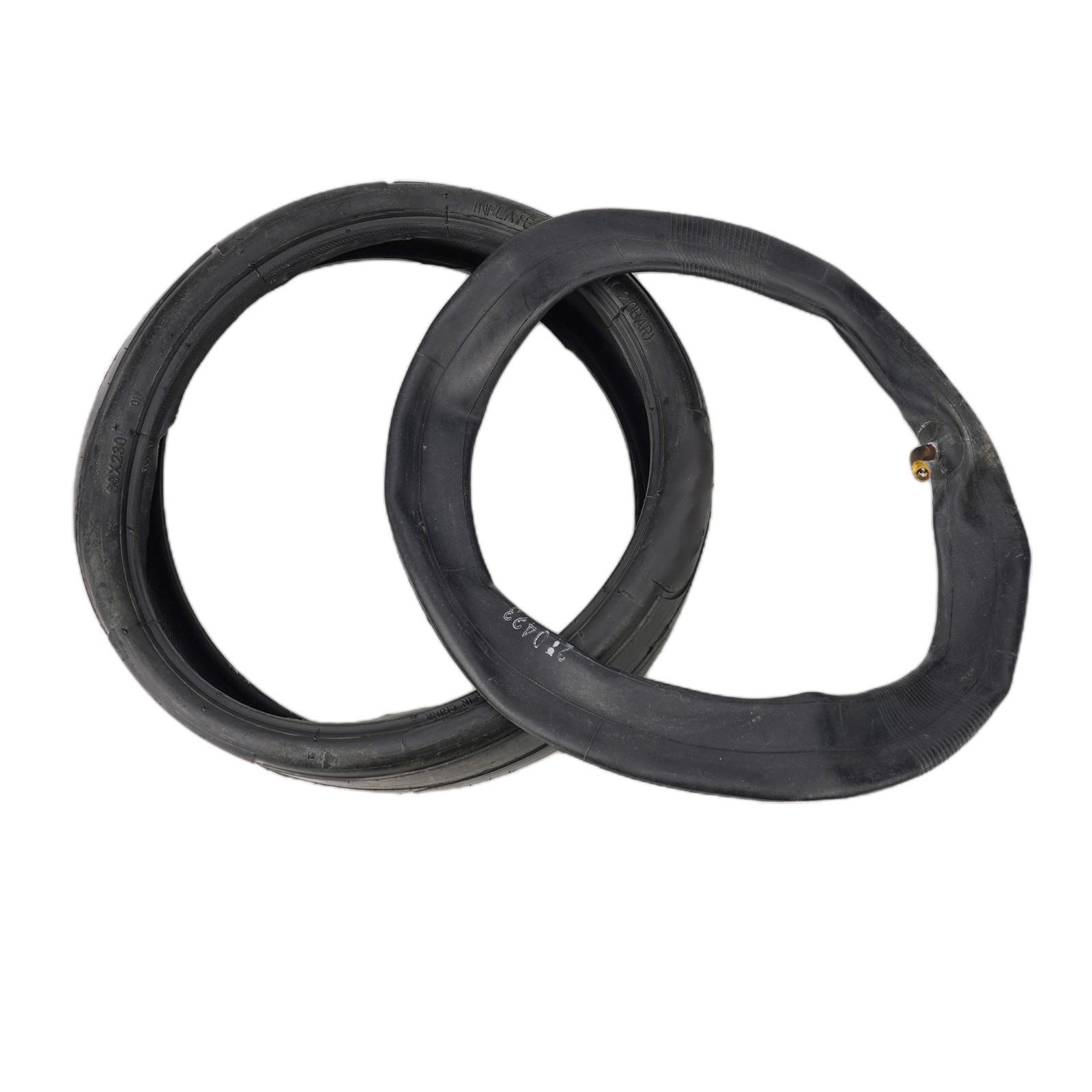 Ana Premium 60x230 Rubber Tire Set Inner Tube Outer Tyre Combos For Children's Tricycles Baby Strollers Scooter Accessories