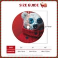 thumbnail image 2 of Sikiie Stylish Polar Bear Sunglasses Christmas Tree Skirt, Christmas Tree Decorations, Christmas Decor, Tree Mat Decoration(30-48IN)-36", 2 of 6