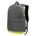 thumbnail image 1 of Premium Stylish Laptop Shoulder Backpack with Padded Strap for 13-16 Inch MacBook, Water Resistant, Durable Design Daypack - Green, 1 of 5