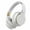 White, variant on Bluetooth headphones with up to 40 hours battery, microphone for call, foldable and comfortable, Android and iOs compatible - Black