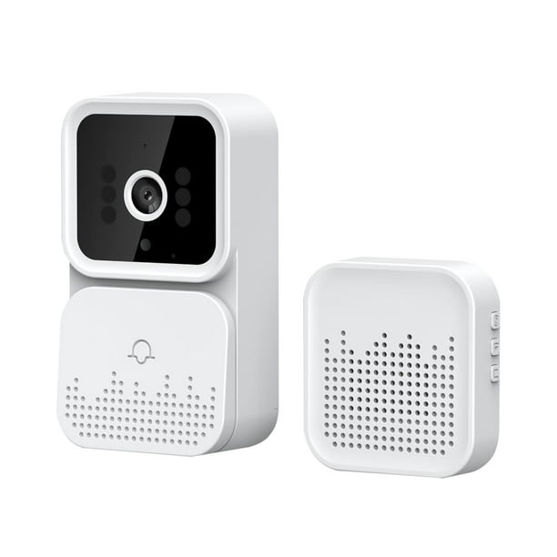 Smart Wireless Remote Video Doorbell, Intelligent Door Bell Home Intercom HD Vision WiFi Rechargeable Security Door Doorbell, Can Two-Way - Walmart.com