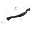 thumbnail image 3 of Design House Cabinet Pull 3.75-Inch Center-to-Center in Oil Rubbed Bronze, 10-Pack, 3 of 15