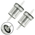 thumbnail image 2 of Clear Inline Diesel Fuel Filter Kit, Eberspacher and Webasto Heater, 4mm ID Fuel Hose, 77mm Length, 2 Pieces, 2 of 3